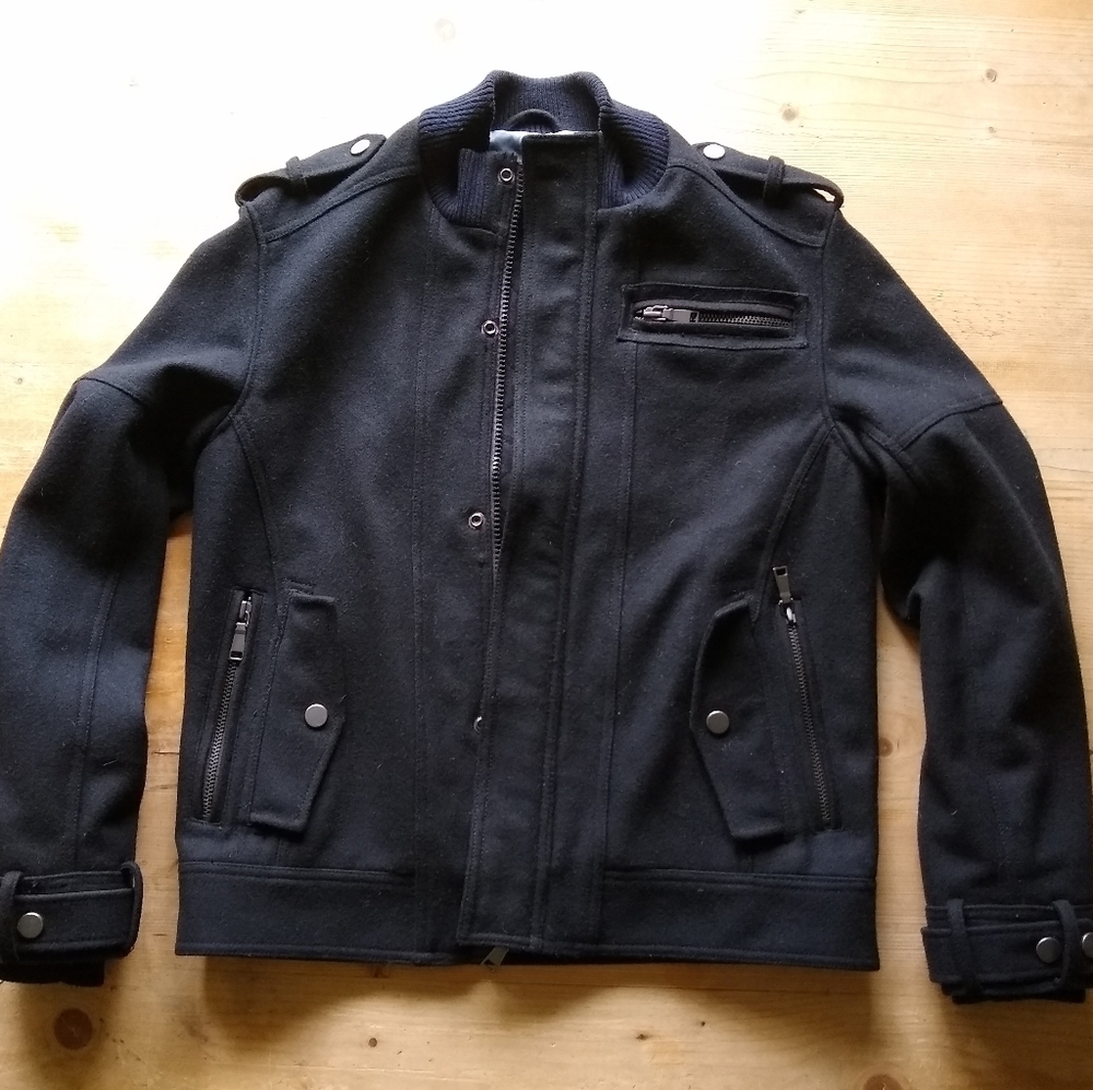 INC Men's Wool Blend Jacket